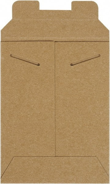 Made in USA - 8" Long x 6" Wide Regular Flat Mailer - Kraft - Exact Tooling