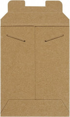 Made in USA - 8" Long x 6" Wide Regular Flat Mailer - Kraft - Exact Tooling