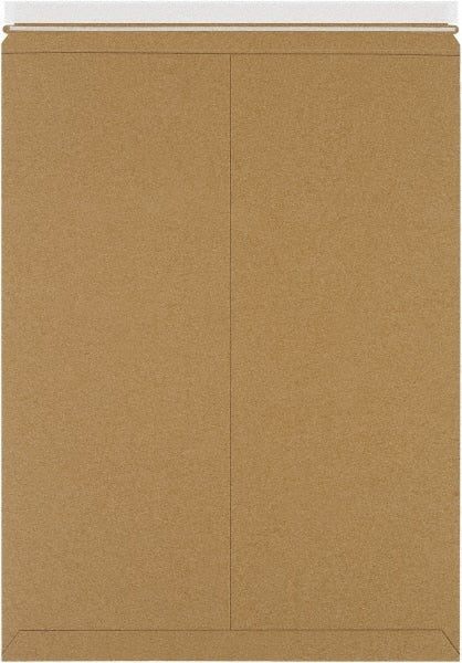 Made in USA - 24" Long x 18" Wide Peel-Off Self-Seal Flat Mailer - Kraft - Exact Tooling