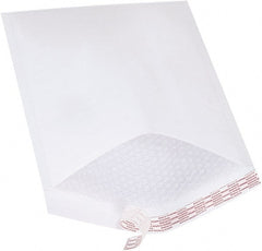 Made in USA - 16" Long x 10-1/2" Wide Peel-Off Self-Seal Bubble Mailer - White - Exact Tooling