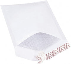 Value Collection - 12" Long x 7-1/4" Wide Peel-Off Self-Seal Bubble Mailer - White - Exact Tooling