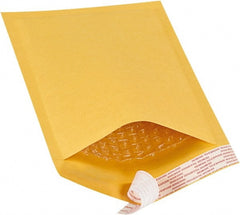 Value Collection - 10" Long x 5" Wide Peel-Off Self-Seal Bubble Mailer - Kraft - Exact Tooling