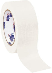 Tape Logic - 2" Wide x 60 Yd Long White Crepe Paper Masking Tape - 4.9 mil Thick - Exact Tooling