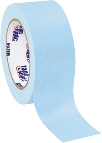 Tape Logic - 2" Wide x 60 Yd Long Blue Crepe Paper Masking Tape - 4.9 mil Thick - Exact Tooling