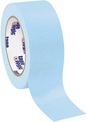 Tape Logic - 2" Wide x 60 Yd Long Blue Crepe Paper Masking Tape - 4.9 mil Thick - Exact Tooling