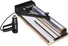 Made in USA - 40" Wide, Portable Shrink Wrap System - Contains Bar Sealer, Variable Temp Heat Gun, 36"x100 Roll of 75 Gauge PVC Shink Film, 1 Super Sealer Service Kit - Exact Tooling