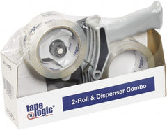 Tape Logic - 2" x 55 Yd Clear Acrylic Adhesive Packaging Tape - Polypropylene Film Backing, 2.6 mil Thick - Exact Tooling