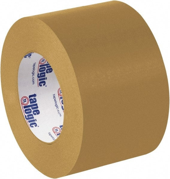 Tape Logic - 3" x 60 Yd Brown Rubber Adhesive Packaging Tape - Paper Backing, 7 mil Thick - Exact Tooling