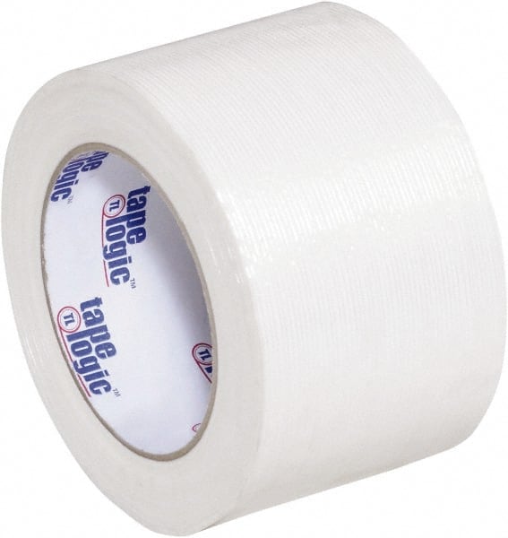 Tape Logic - 3" x 60 Yd Clear Hot Melt Adhesive Strapping Tape - Polypropylene Film Backing, 4.3 mil Thick, 156 Lb Tensile Strength - Exact Tooling