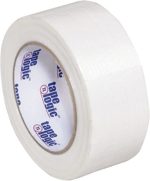 Tape Logic - 3" x 60 Yd Clear Hot Melt Adhesive Strapping Tape - Polypropylene Film Backing, 3.9 mil Thick, 100 Lb Tensile Strength - Exact Tooling