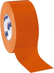 Tape Logic - 3" x 60 Yds Orange Duct Tape - 10 mil, Rubber Adhesive - Exact Tooling