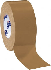Tape Logic - 3" x 60 Yds Brown Duct Tape - 10 mil, Rubber Adhesive - Exact Tooling