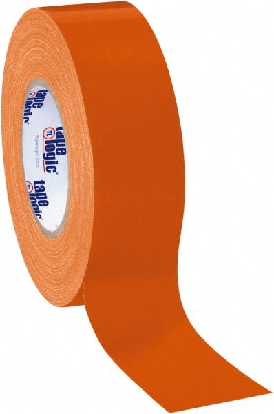 Tape Logic - 2" x 60 Yds Orange Duct Tape - 10 mil, Rubber Adhesive - Exact Tooling