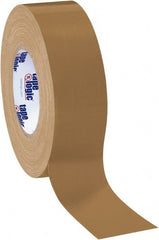 Tape Logic - 2" x 60 Yds Brown Duct Tape - 10 mil, Rubber Adhesive - Exact Tooling