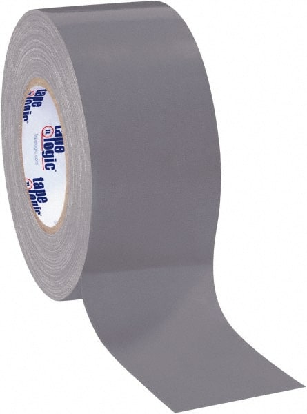Tape Logic - 3" x 60 Yds Silver Duct Tape - 9 mil, Rubber Adhesive - Exact Tooling