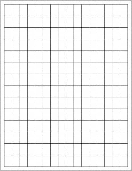 Tape Logic - 3/4" Long, White Paper Laser Label - For Laser Printers - Exact Tooling