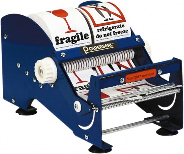 Tape Logic - Blue Steel Label Dispensers - For Multi-Use - Exact Tooling