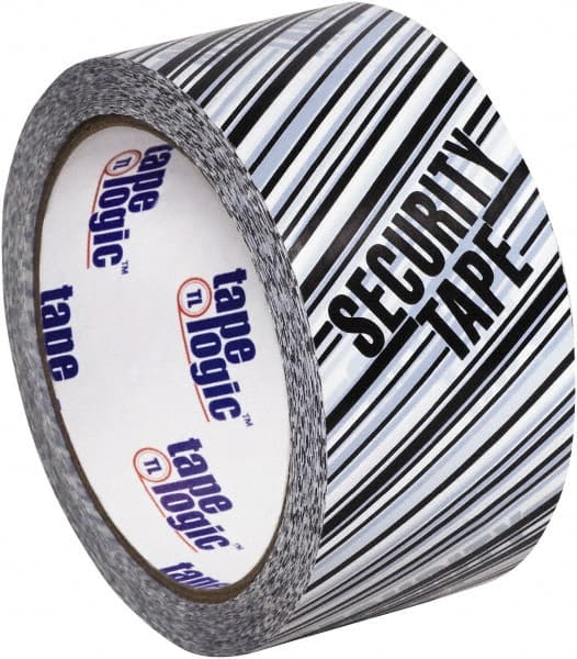 Tape Logic - 3,960" Long, Black/White Security Tape - For Multi-Use - Exact Tooling