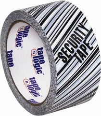 Tape Logic - 3,960" Long, Black/White Security Tape - For Multi-Use - Exact Tooling