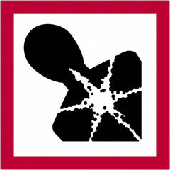 Tape Logic - 2" Long, Red, Black on White Paper D.O.T. Labels - For Multi-Use - Exact Tooling