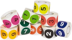 Tape Logic - 2" Long, Various Paper Inventory Labels - For Multi-Use - Exact Tooling