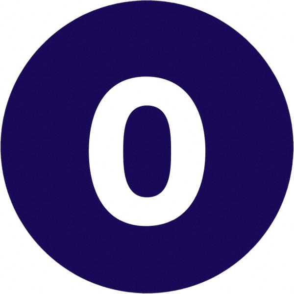 Tape Logic - 2" Long, Dark Blue Paper Inventory Labels - For Multi-Use - Exact Tooling