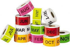 Tape Logic - 3" Long, Assorted Paper Inventory Labels - For Multi-Use - Exact Tooling