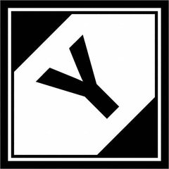 Tape Logic - 4-1/4" Long, Black/White Paper D.O.T. Labels - For Multi-Use - Exact Tooling