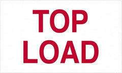 Tape Logic - 5" Long, Red/White Paper Shipping Label - For Multi-Use - Exact Tooling