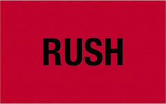 Tape Logic - 2" Long, Fluorescent Red Paper Shipping Label - For Multi-Use - Exact Tooling