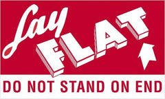 Tape Logic - 5" Long, Red/White Paper Shipping Label - For Multi-Use - Exact Tooling