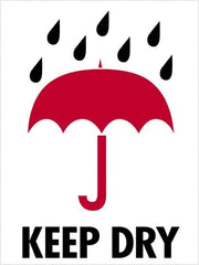 Tape Logic - 4" Long, Red, Black on White Paper Shipping Label - For Multi-Use - Exact Tooling