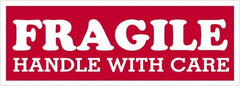 Tape Logic - 4" Long, Red/White Paper Shipping Label - For Multi-Use - Exact Tooling