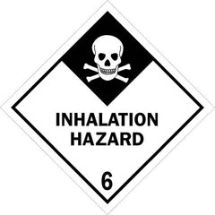 Tape Logic - 4" Long, Black/White Paper D.O.T. Labels - For Multi-Use - Exact Tooling