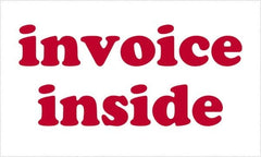 Tape Logic - 5" Long, Red/White Paper Shipping Label - For Multi-Use - Exact Tooling