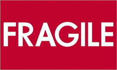 Tape Logic - 5" Long, Red/White Paper Shipping Label - For Multi-Use - Exact Tooling