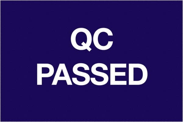 Tape Logic - 3" Long, Blue/White Paper Inventory Labels - For Multi-Use - Exact Tooling