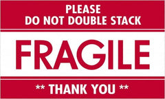 Tape Logic - 5" Long, Red/White Paper Shipping Label - For Multi-Use - Exact Tooling