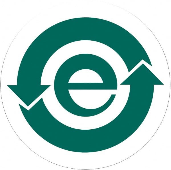 Tape Logic - 1" Long, Green/White Paper D.O.T. Labels - For Multi-Use - Exact Tooling