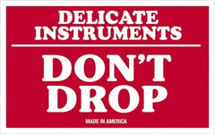 Tape Logic - 5" Long, Red/White Paper Shipping Label - For Multi-Use - Exact Tooling