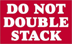 Tape Logic - 5" Long, Red/White Paper Shipping Label - For Multi-Use - Exact Tooling