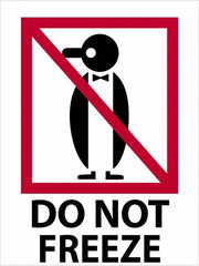 Tape Logic - 4" Long, Red, Black on White Paper Shipping Label - For Multi-Use - Exact Tooling