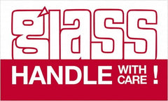 Tape Logic - 5" Long, Red/White Paper Shipping Label - For Multi-Use - Exact Tooling