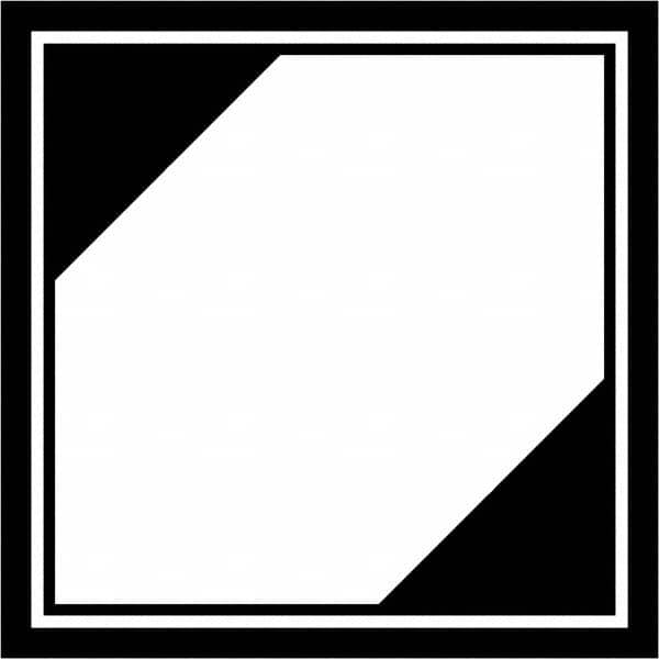 Tape Logic - 4-1/4" Long, Black/White Paper D.O.T. Labels - For Multi-Use - Exact Tooling