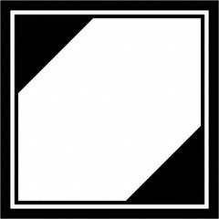 Tape Logic - 4-1/4" Long, Black/White Paper D.O.T. Labels - For Multi-Use - Exact Tooling