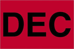 Tape Logic - 3" Long, Fluorescent Red Paper Inventory Labels - For Multi-Use - Exact Tooling