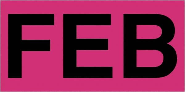 Tape Logic - 6" Long, Fluorescent Pink Paper Inventory Labels - For Multi-Use - Exact Tooling