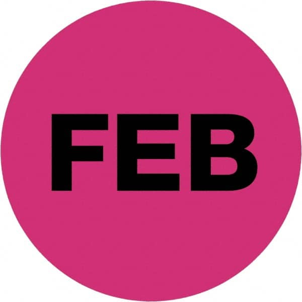 Tape Logic - 1" Long, Fluorescent Pink Paper Inventory Labels - For Multi-Use - Exact Tooling