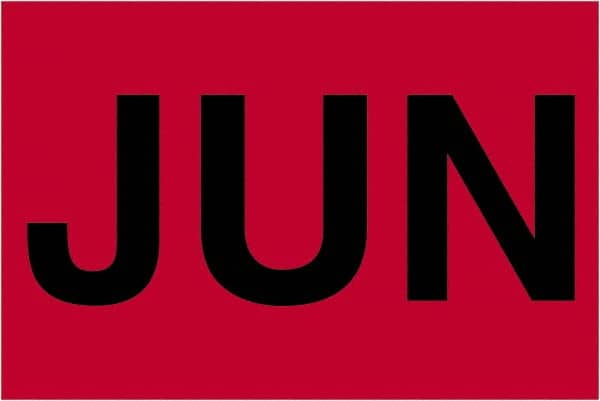 Tape Logic - 3" Long, Fluorescent Red Paper Inventory Labels - For Multi-Use - Exact Tooling