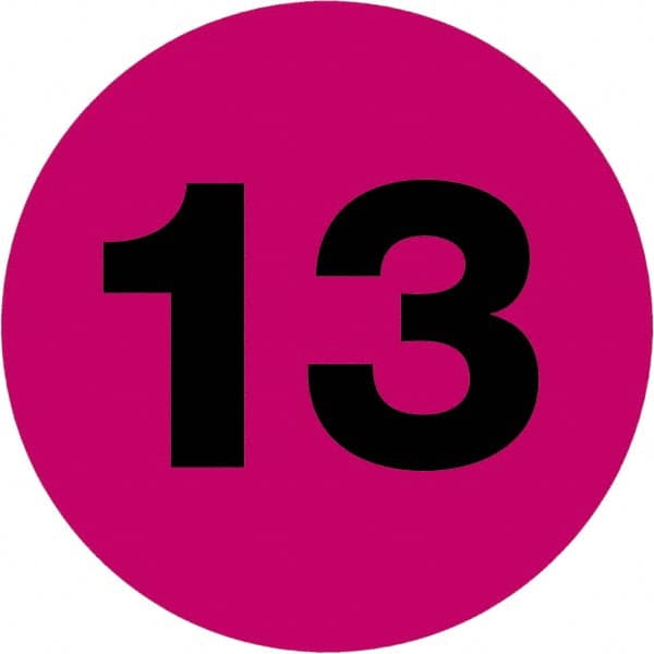 Tape Logic - 2" Long, Fluorescent Pink Paper Inventory Labels - For Multi-Use - Exact Tooling